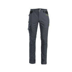 Pantalon de Travail Edward - Taille 42 - Gris - Résistant et Confortable - D-Work