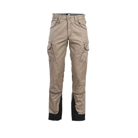 Pantalon de Travail Antras - Taille 40 - Beige - Résistant et Confortable - D-Work