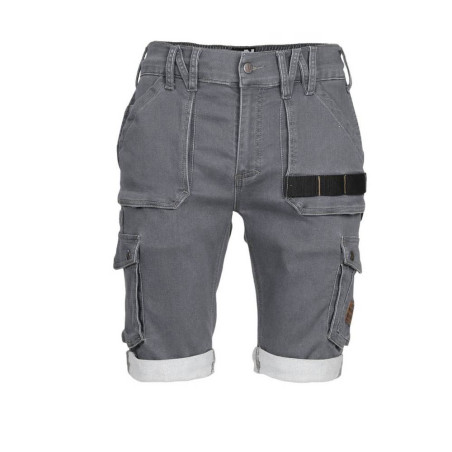 Bermuda de Travail Bolt - Taille 46 - Gris - Résistant et Confortable - D-Work