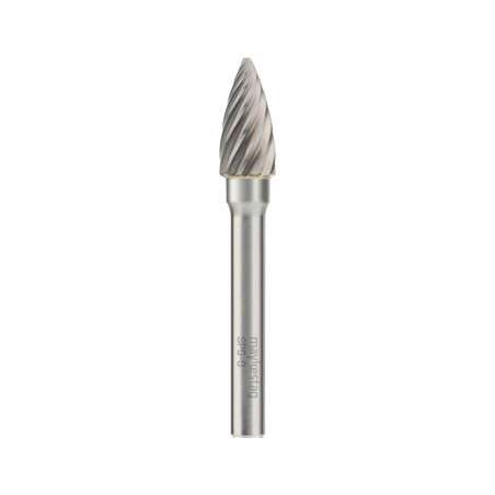 Fraise Sur Tige Carbure Ogive Bout Pointu Ø10x65 mm - Coupe 10 mm, Longueur 65 mm - ALPEN-MAYKESTAG