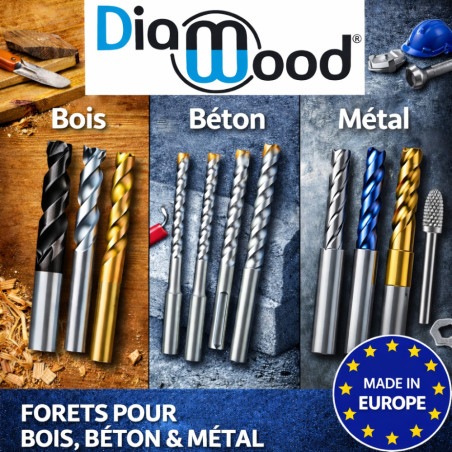 Couronne Diamantée SDS-Plus 220 mm - Extrêmement Résistante - Coupe Précise - ALPEN-MAYKESTAG
