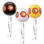 Lot de 3 Ballons Effaroucheurs – Protection des Cultures – Efficacité contre les Oiseaux - RIBIMEX