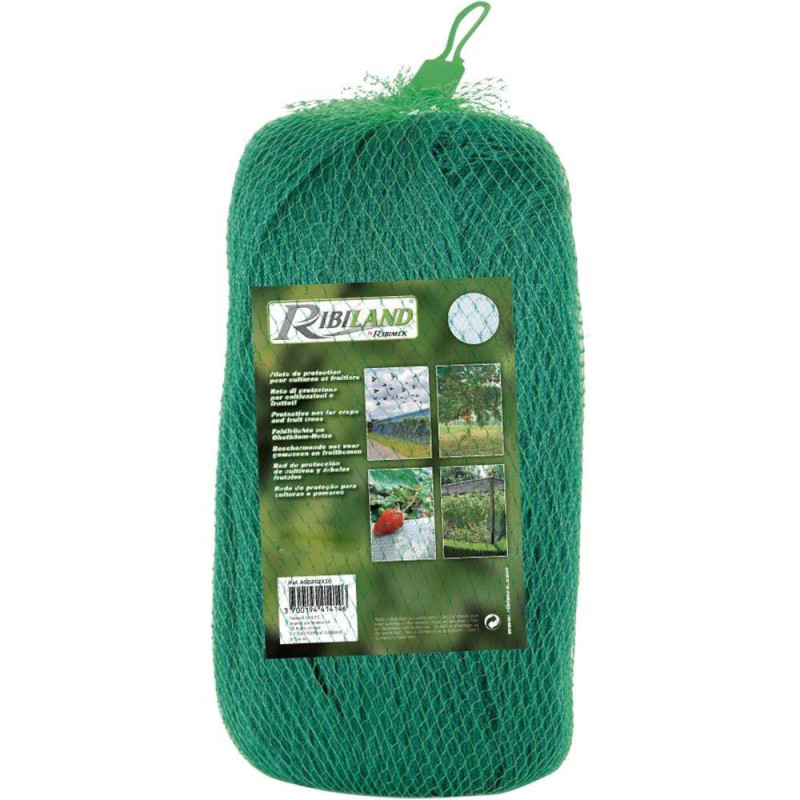 Filet de Protection 2x10M – 2 x 10 m – Résistant et Durable – Protection Efficace - RIBIMEX