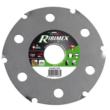 Disque à Scier 115 mm - Bois/PVC pour Meuleuse - Précision et Efficacité - D-Work
