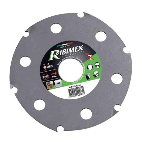 Disque à Scier 125 mm - Bois/PVC pour Meuleuse - Précision et Efficacité - D-Work