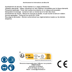 Disque Diamant Segment 125 mm - Classe C - Double Blister - Découpe Précise et Résistante - D-Work