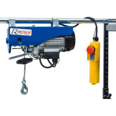 Palan Électrique 100/200kg – 12 mètres – Capacité de Levage et Précision – Idéal pour Chargements Lourds - RIBIMEX