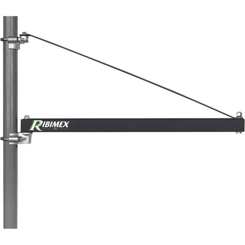 Potence Pivotante 75 cm 500 kg – Capacité 500 kg, Utilisation Polyvalente – Idéale pour Économie d'Espace - RIBIMEX