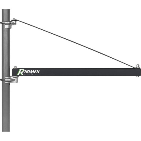 Potence Pivotante 75 cm 500 kg – Capacité 500 kg, Utilisation Polyvalente – Idéale pour Économie d'Espace - RIBIMEX