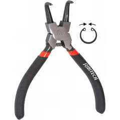 Pince Circlips Intérieure Courbe 160 mm – 160 mm – Précision et Facilité d'Utilisation – RIBIMEX - RIBIMEX