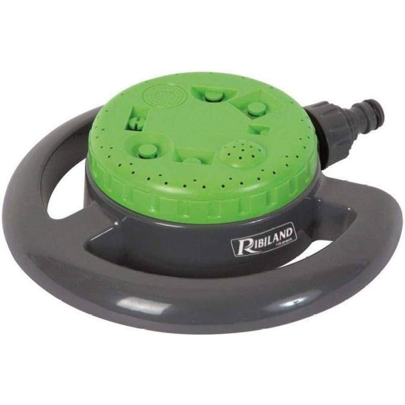 Arroseur Multifonctions sur Base Plastique – 0,205 kg – Pratique et Efficace pour l'Arrosage - RIBIMEX