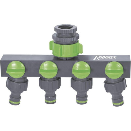 Nez de Robinet 1/2-3/4-1" 4 Circuits sur Carte – 4 Circuits – Pratique et Efficace - RIBIMEX