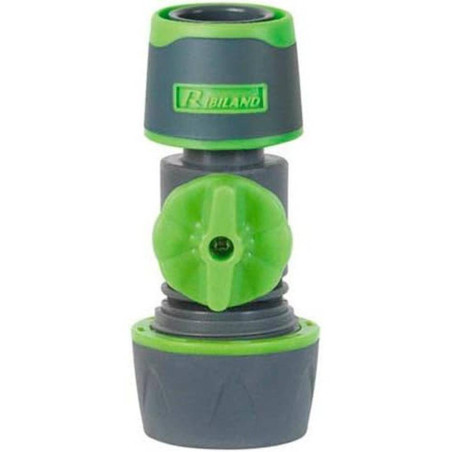 Raccord Rapide Universel avec Robinet d'Arrêt – Bi-Matière – Pratique et Étanche - RIBIMEX
