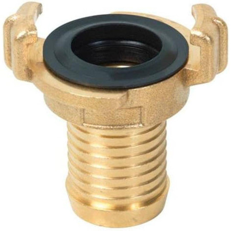 Raccord Express Laiton Canneleté Diam. 15 mm – Laiton, Norme de Connexion – Installation Rapide et Fiable - RIBIMEX