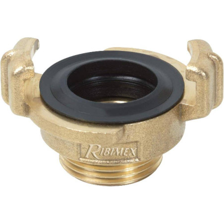 Raccord Express Laiton Fileté Mâle 3/4" – 1 pièce – Laiton, Résistant et Durable - RIBIMEX