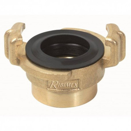 Raccord Express Laiton Fileté Male 1"1/4 – 1"1/4 – Laiton, Résistant et Durable - RIBIMEX