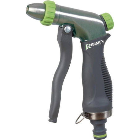 Pistolet Arrosage Métal Brosse - 0,28 kg - Résistant et Durable - Usage Pro - D-Work