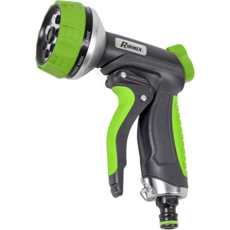 Pistolet Arrosage Zinc 7 Jets – 285 g – Pratique et Durable - RIBIMEX
