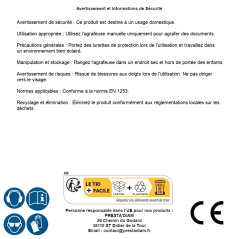 Agrafeuse Manuelle – 0,66 kg – Pratique et Efficace – RIBIMEX - RIBIMEX