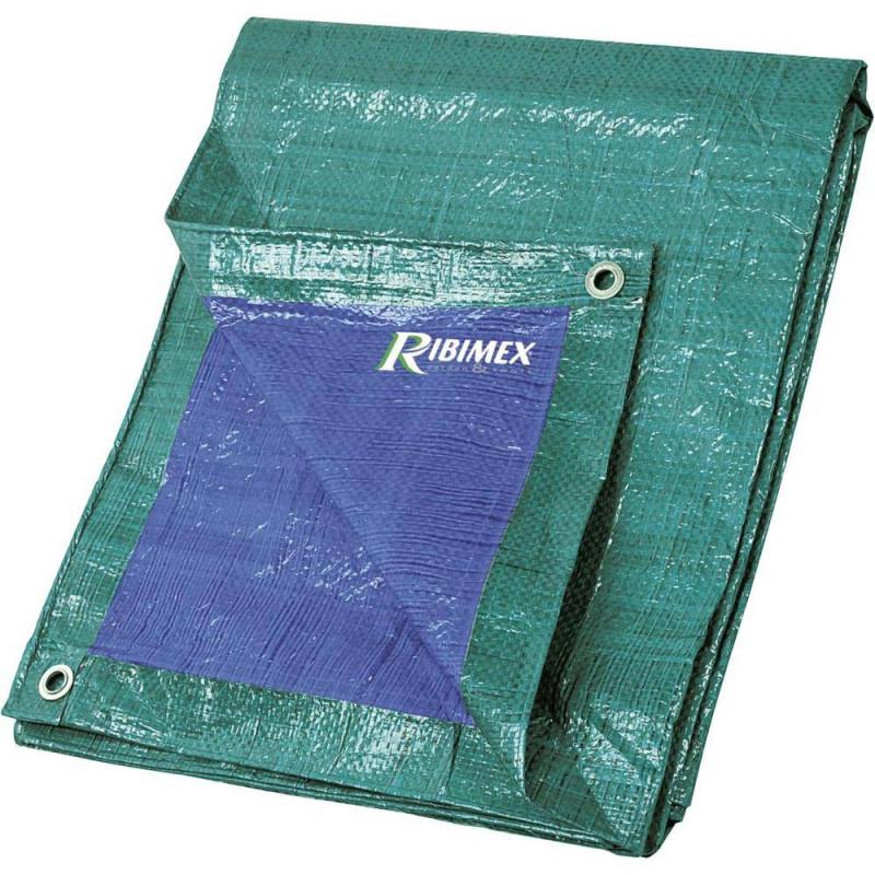 Bâche Lourde 8x12 m – 140 g/m² – Résistante et Durable - RIBIMEX