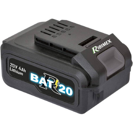 Batterie 20V 4Ah – R-BAT20 – Puissante et Durable – Idéale pour Outils Électriques - RIBIMEX