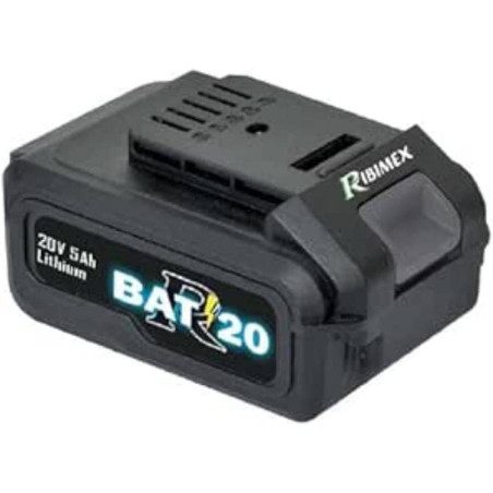 Batterie 20V 5A - R-BAT20 - Puis. et Performance - Idéale pour Outils Électriques - D-Work