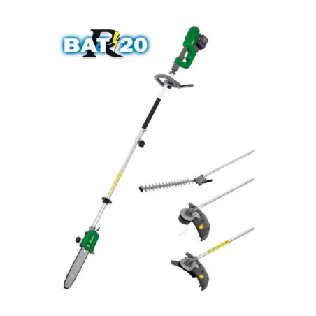 Cisaille Gazon et Haies 20V – Avec Batterie et Chargeur – Pratique et Efficace – RIBIMEX - RIBIMEX