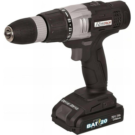 Perceuse-Visseuse à Percussion 20V – Avec Batterie 2A – Puissante et Polyvalente – RIBIMEX - RIBIMEX