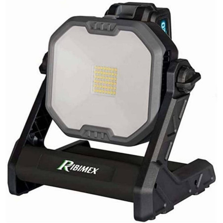 Projecteur R-BAT20 20V – Avec Batterie 2Amp et Chargeur – Éclairage Puissant et Pratique - RIBIMEX