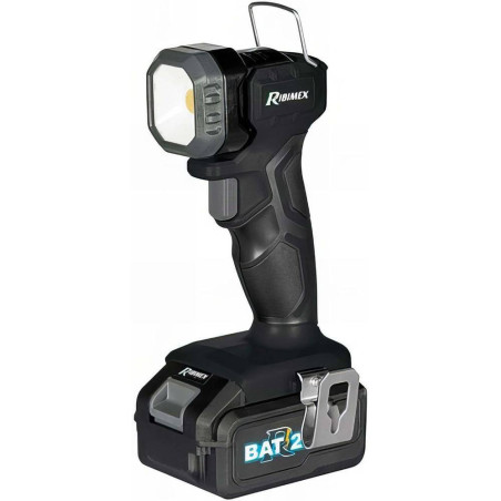 Lampe Torche R-BAT20 20V – Avec Batterie 2Amp et Chargeur – Pratique et Puissante – RIBIMEX - RIBIMEX