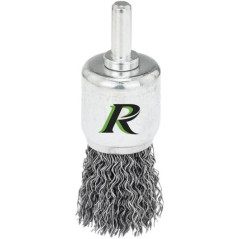 Brosse Métallique pour Perceuse Ø25,6 mm – Utilisation Universelle – Idéale pour Nettoyage et Décapage - RIBIMEX