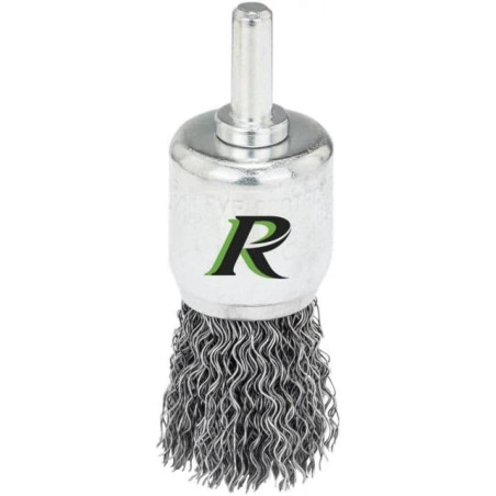 Brosse Métallique pour Perceuse Ø25,6 mm – Utilisation Universelle – Idéale pour Nettoyage et Décapage - RIBIMEX