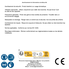 Coupe-Branches Pro 90 cm – Lames Forgées, Manche Télescopique – Performance et Précision - RIBIMEX