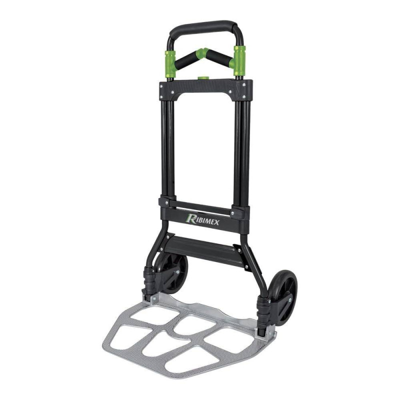 Chariot Diable Pliant 150 kg – Pratique et Compact – Idéal pour Transporter des Charges Légères - RIBIMEX
