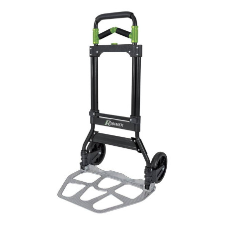Chariot Diable Pliant 150 kg – Pratique et Compact – Idéal pour Transporter des Charges Légères - RIBIMEX