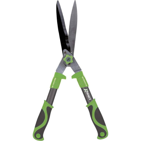Cisaille à Haies 52 cm - Lames Ondulées - Précision et Efficacité - Longue Durée - D-Work