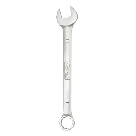 Clé Mixte 11 mm - Acier 40Cr-V - Embout Ouvert et Fermé - Résistante et Durable - D-Work