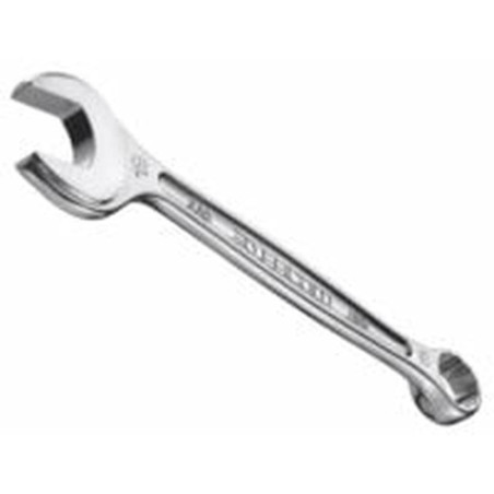 Clé Mixte 19 mm - Acier 40Cr-V - Embout Ouvert et Fermé - Résistante et Durable - D-Work