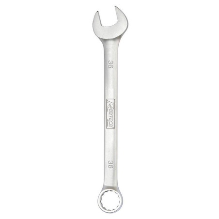 Clé Mixte 36 mm - Acier 40Cr-V - Embout Ouvert et Fermé - Résistante et Durable - D-Work