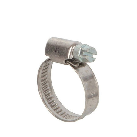Collier de Serrage Inox 9 mm – Lot de 2, 16-27 mm – Résistant et Durable - RIBIMEX