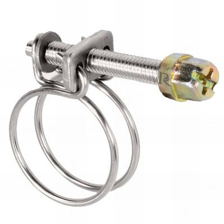 Collier de Serrage à Fils 50-55 mm – Inox, Lot de 2 – Résistant et Durable - RIBIMEX