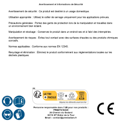Coffret de 80 Colliers de Serrage – Plastique – Fixation Sécurisée et Pratique - RIBIMEX