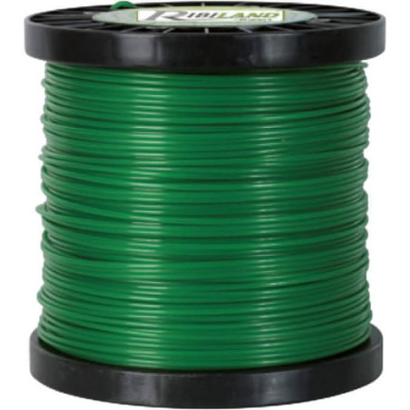 Fil Rond 100m D.3,3 mm - Pour Tête Débroussailleuse - Résistant et Durable - D-Work