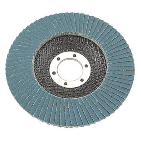 Disque à Lamelles 115 mm – Grain 80 – Idéal pour Meulage et Finition - RIBIMEX