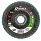 Disque à Lamelles 125 mm – Grain 80 – Idéal pour Meulage et Finition – RIBIMEX - RIBIMEX