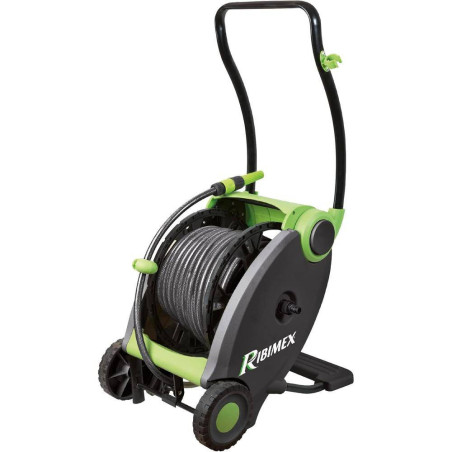Dévidoir à Pied 50M 12,5mm – 12,5 mm, 50 mètres – Pratique et Ergonomique - RIBIMEX