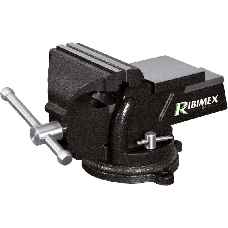 Étau en Fonte 150 mm – Machoires Acier – Résistant et Durable - RIBIMEX