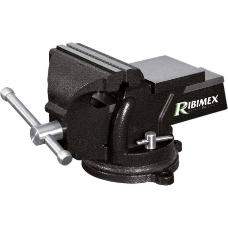 Étau en Fonte 150 mm – Machoires Acier – Résistant et Durable - RIBIMEX