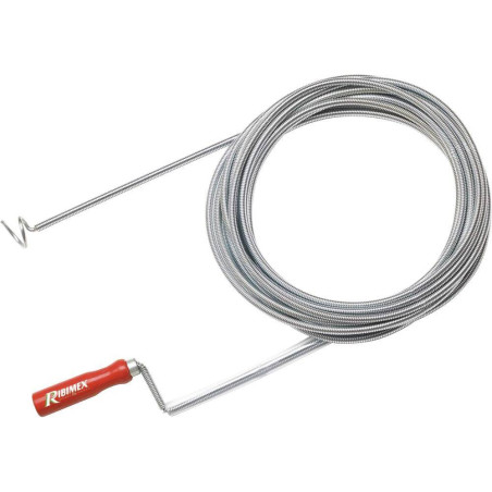 Déboucheur de Canalisation 7M avec Crochet – 1.49 kg – Efficace et Pratique - RIBIMEX