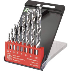 Coffret 8 Forets Pro HSS-M2 3 à 10 mm – Acier HSS-M2, Précision et Performance – RIBIMEX - RIBIMEX